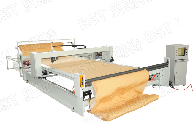 BST-8-C single head continuous computerized quilting machine